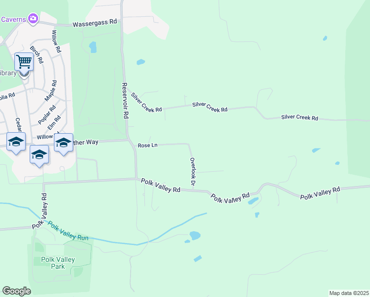 map of restaurants, bars, coffee shops, grocery stores, and more near 2212 Rose Lane in Hellertown