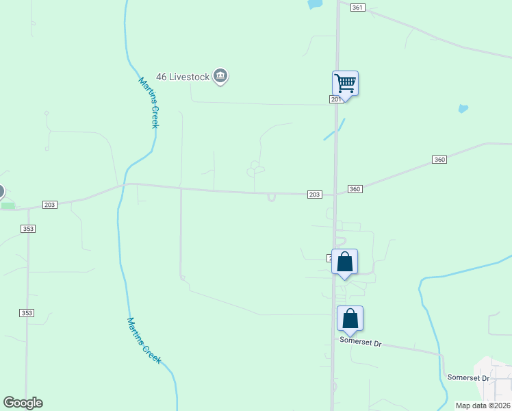 map of restaurants, bars, coffee shops, grocery stores, and more near 5660 County Road 203 in Millersburg