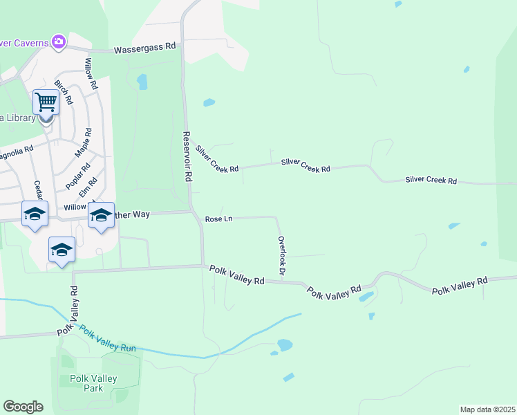 map of restaurants, bars, coffee shops, grocery stores, and more near 2205 Rose Ln in Hellertown