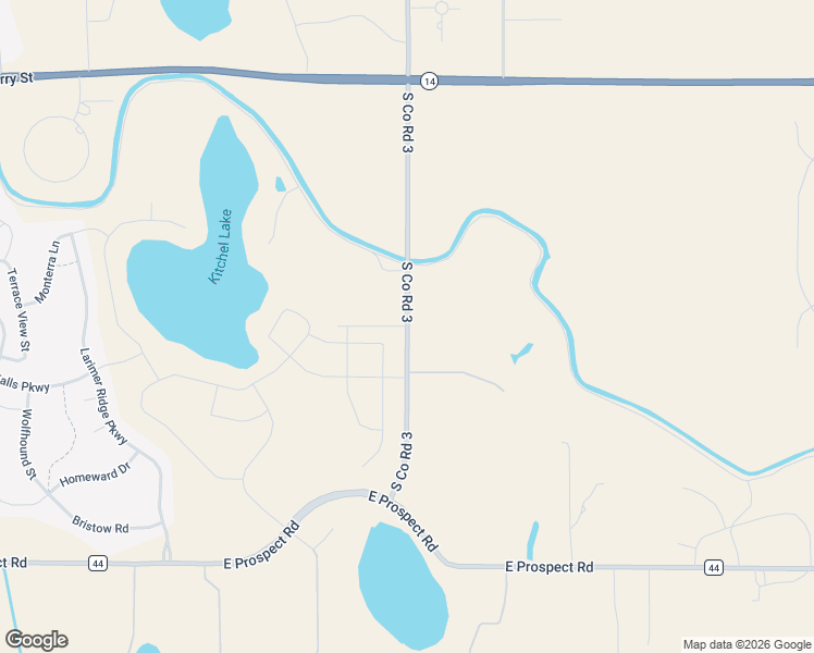 map of restaurants, bars, coffee shops, grocery stores, and more near 1195 South Co Road 3 in Fort Collins