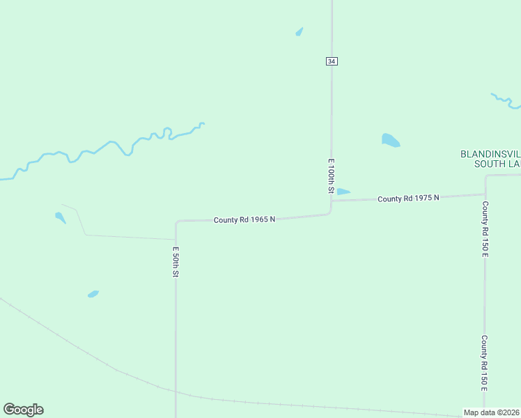 map of restaurants, bars, coffee shops, grocery stores, and more near 500-998 County Road 1965 North in Blandinsville
