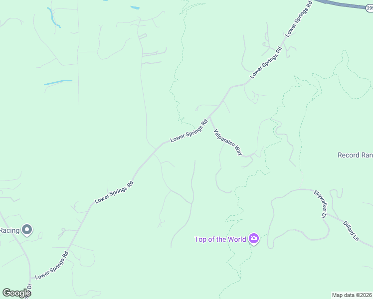map of restaurants, bars, coffee shops, grocery stores, and more near 16177 Lower Springs Road in Redding