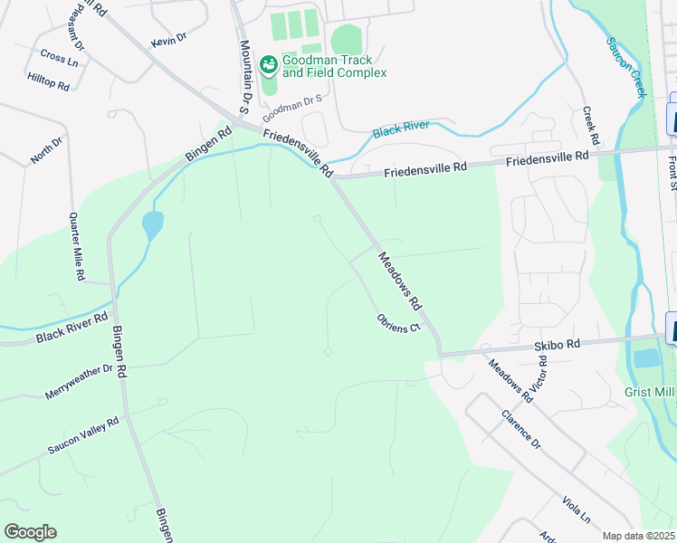 map of restaurants, bars, coffee shops, grocery stores, and more near 1765 Red Hawk Way in Bethlehem