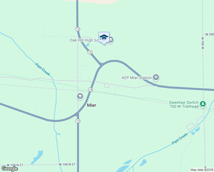 map of restaurants, bars, coffee shops, grocery stores, and more near Lincoln Street in Converse