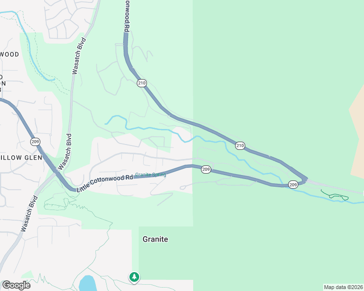 map of restaurants, bars, coffee shops, grocery stores, and more near 3853 Little Cottonwood Lane in Sandy
