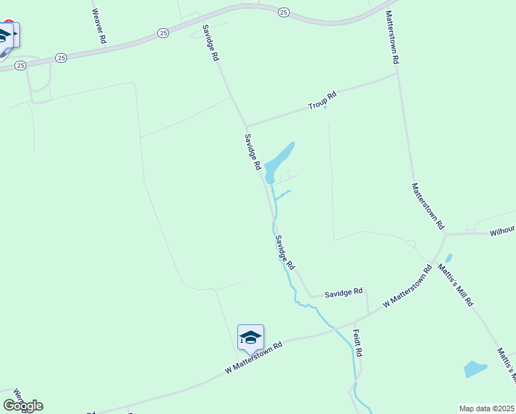 map of restaurants, bars, coffee shops, grocery stores, and more near 221 Savidge Rd in Millersburg
