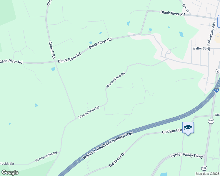 map of restaurants, bars, coffee shops, grocery stores, and more near 2016 Stonesthrow Road in Bethlehem