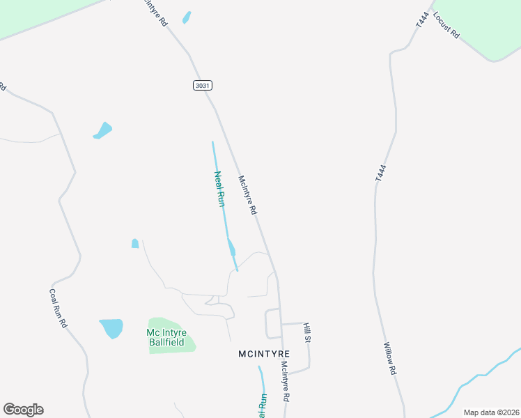 map of restaurants, bars, coffee shops, grocery stores, and more near 1921 McIntyre Road in Shelocta