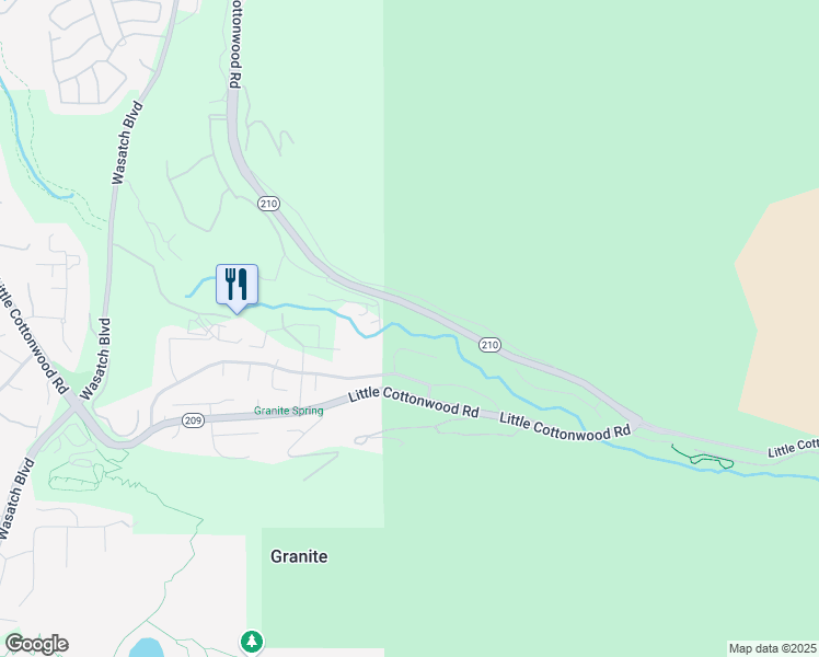 map of restaurants, bars, coffee shops, grocery stores, and more near 3935 Alpine Valley Circle in Sandy