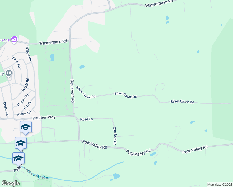 map of restaurants, bars, coffee shops, grocery stores, and more near 2223 Silver Creek Road in Hellertown