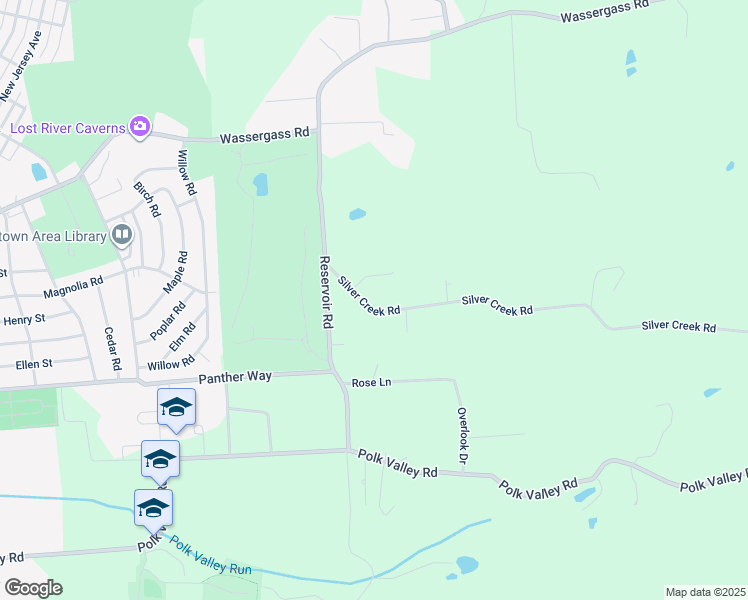 map of restaurants, bars, coffee shops, grocery stores, and more near 2177 Silver Creek Road in Hellertown