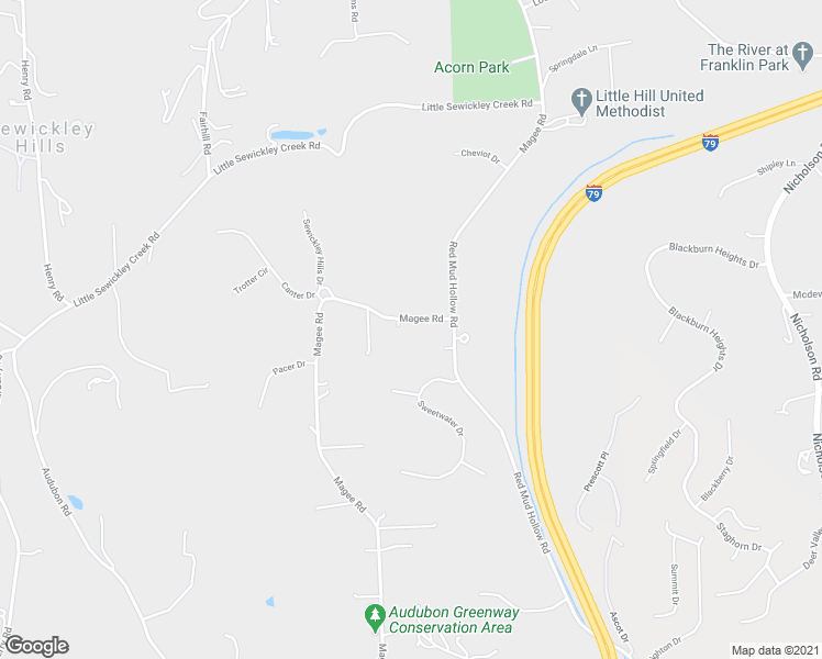 map of restaurants, bars, coffee shops, grocery stores, and more near 7 Harvester Court in Sewickley