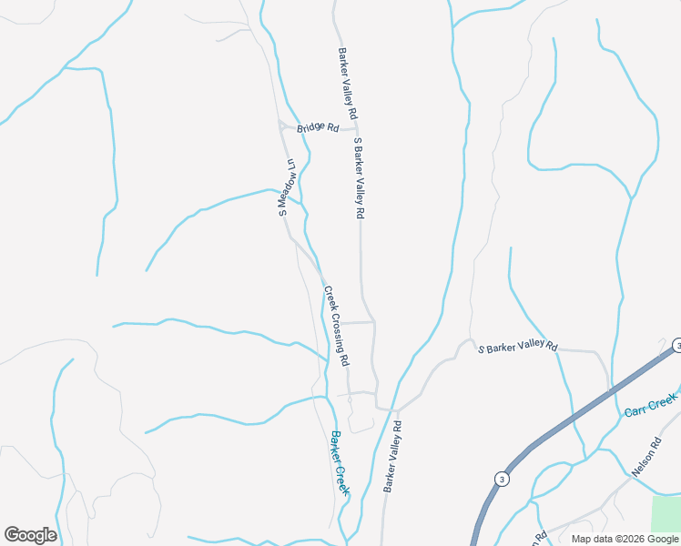map of restaurants, bars, coffee shops, grocery stores, and more near South Barker Valley Road in Hayfork