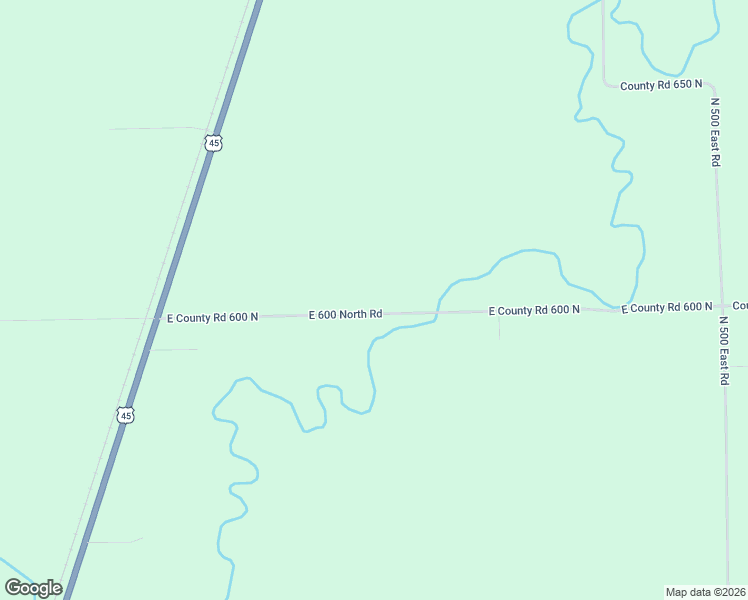 map of restaurants, bars, coffee shops, grocery stores, and more near 422 East 600 North Road in Buckley
