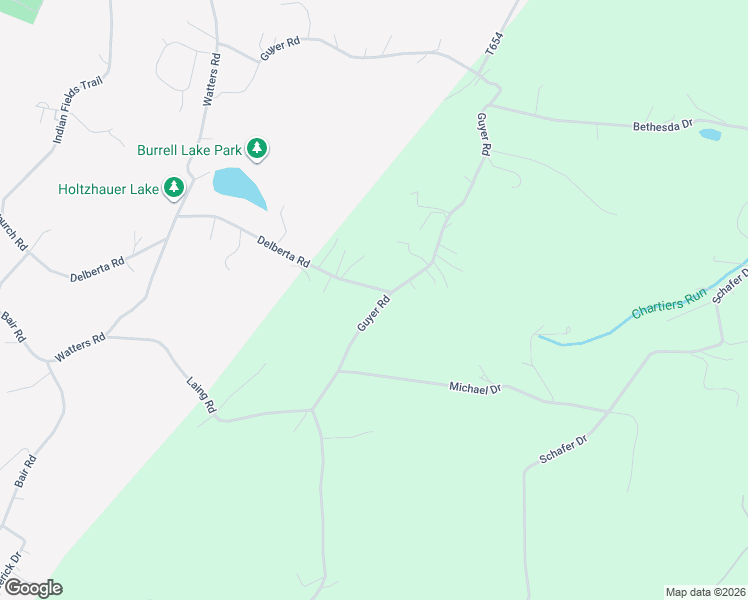 map of restaurants, bars, coffee shops, grocery stores, and more near 7149 Guyer Road in New Kensington