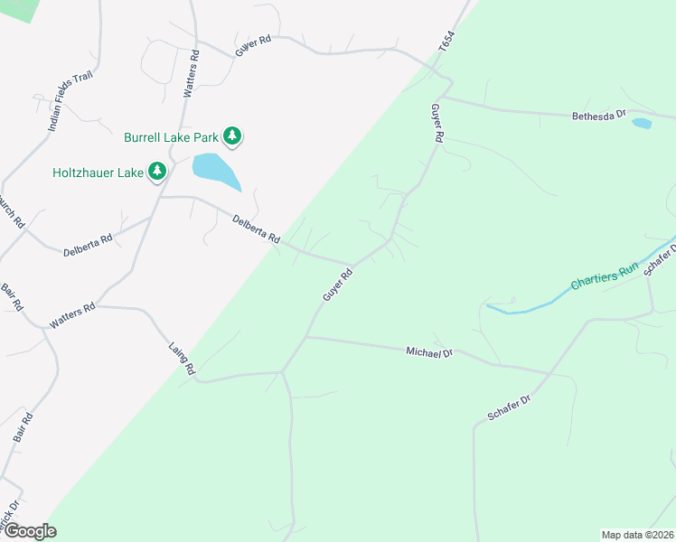 map of restaurants, bars, coffee shops, grocery stores, and more near 7149 Guyer Road in New Kensington