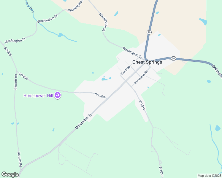 map of restaurants, bars, coffee shops, grocery stores, and more near in Chest Springs