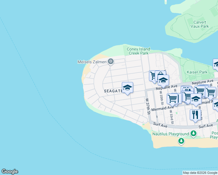 map of restaurants, bars, coffee shops, grocery stores, and more near in Brooklyn