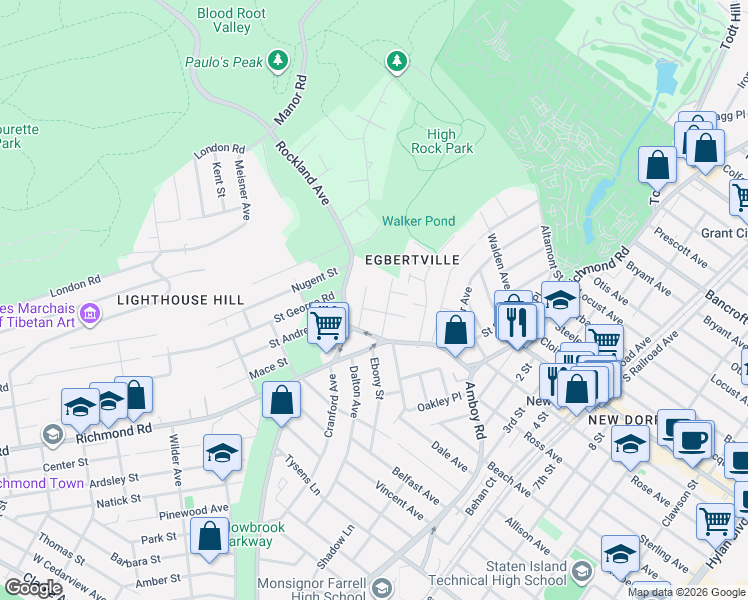 map of restaurants, bars, coffee shops, grocery stores, and more near 37 Luigi Court in Staten Island