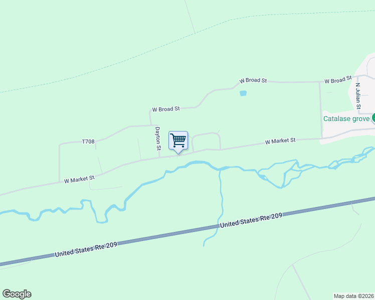 map of restaurants, bars, coffee shops, grocery stores, and more near 130 Lenker Drive in Williamstown
