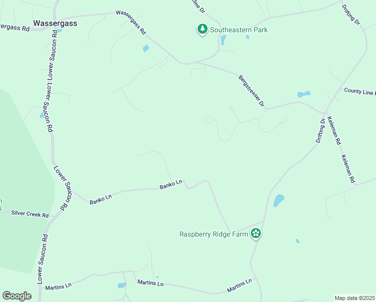 map of restaurants, bars, coffee shops, grocery stores, and more near 2651 Banko Lane in Hellertown
