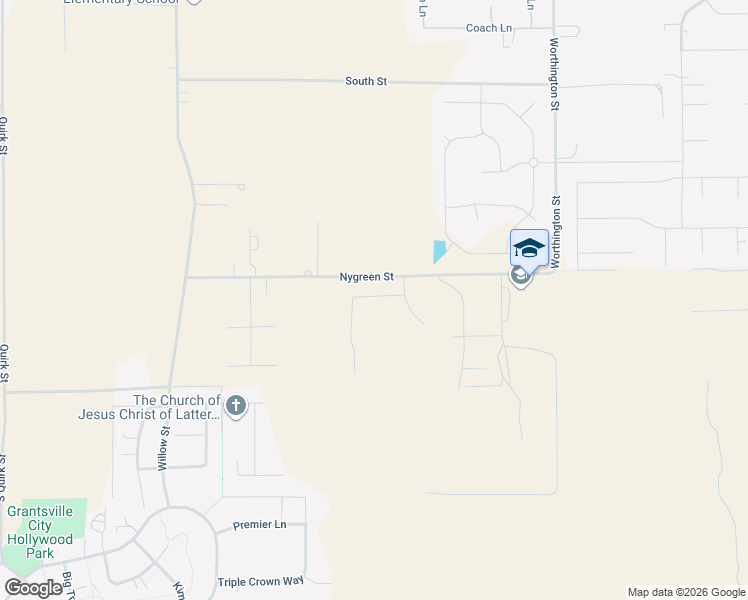 map of restaurants, bars, coffee shops, grocery stores, and more near 524 East Hetfield Drive in Grantsville