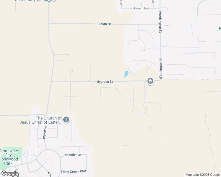 map of restaurants, bars, coffee shops, grocery stores, and more near 530 East Hetfield Drive in Grantsville