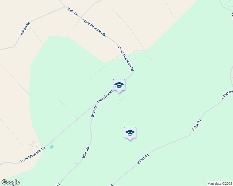 map of restaurants, bars, coffee shops, grocery stores, and more near 3474 Front Mountain Road in Belleville