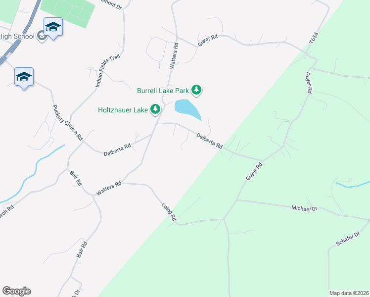 map of restaurants, bars, coffee shops, grocery stores, and more near 200 Delberta Road in New Kensington