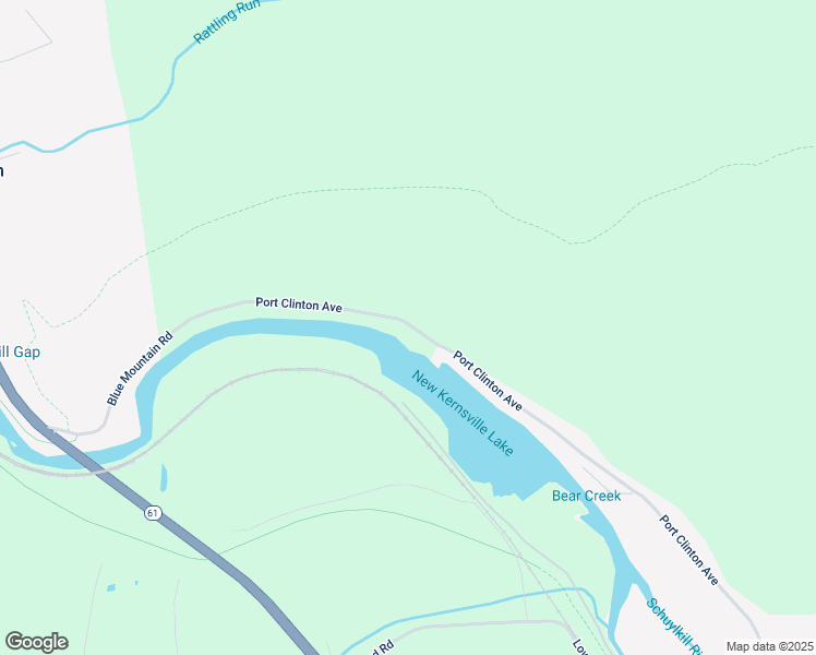 map of restaurants, bars, coffee shops, grocery stores, and more near 1016 Port Clinton Avenue in Hamburg