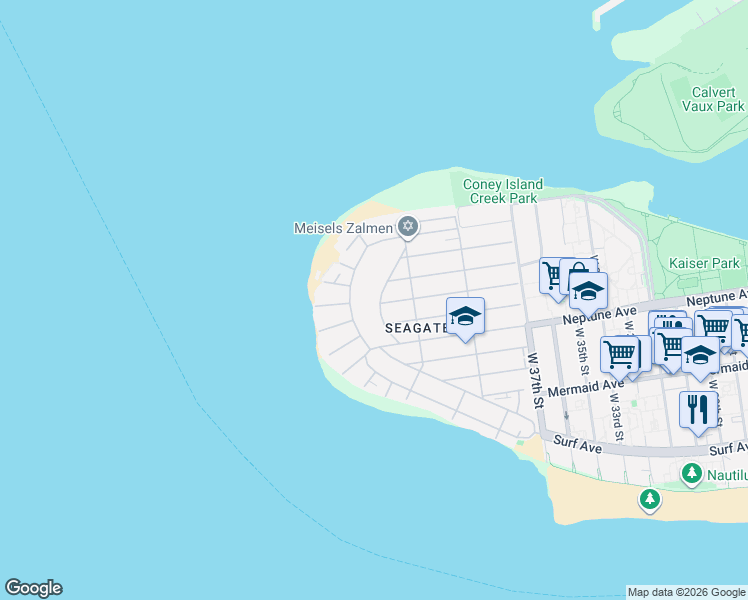 map of restaurants, bars, coffee shops, grocery stores, and more near 4208 Manhattan Avenue in Brooklyn