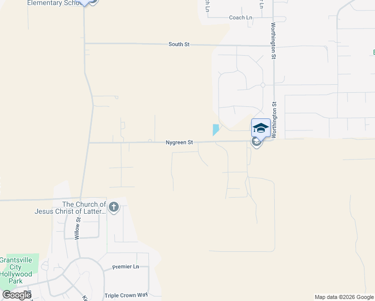 map of restaurants, bars, coffee shops, grocery stores, and more near 529 East Hetfield Drive in Grantsville