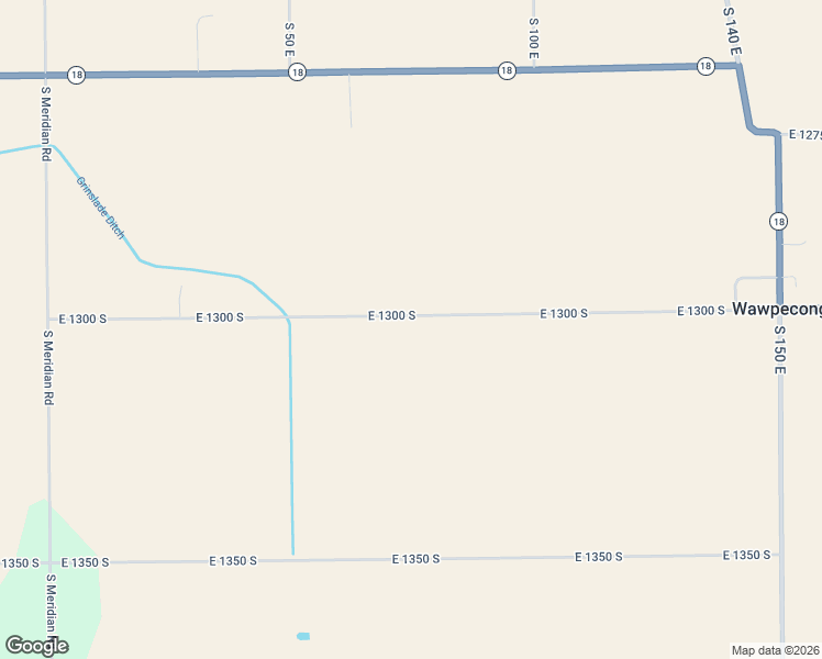 map of restaurants, bars, coffee shops, grocery stores, and more near 811 East 1300 South in Amboy