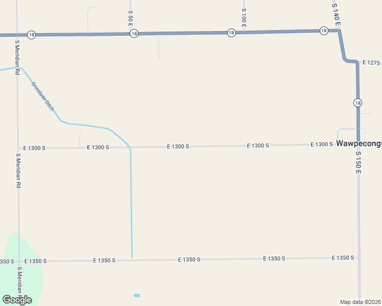 map of restaurants, bars, coffee shops, grocery stores, and more near 811 East 1300 South in Amboy