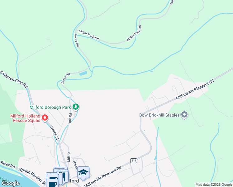 map of restaurants, bars, coffee shops, grocery stores, and more near in Holland Township