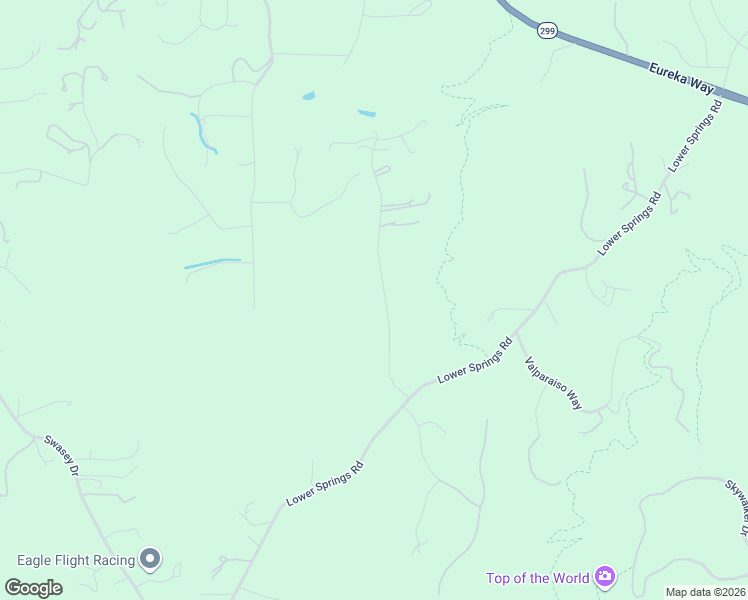 map of restaurants, bars, coffee shops, grocery stores, and more near 10017-10049 Tilton Mine Road in Redding