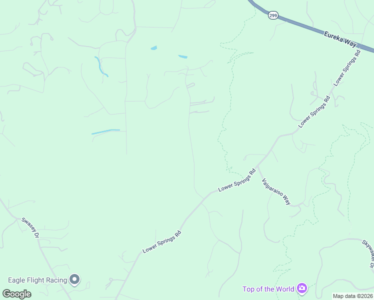 map of restaurants, bars, coffee shops, grocery stores, and more near 10017-10049 Tilton Mine Road in Redding