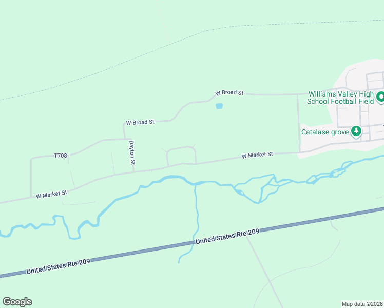 map of restaurants, bars, coffee shops, grocery stores, and more near 174 Lenker Drive in Williamstown