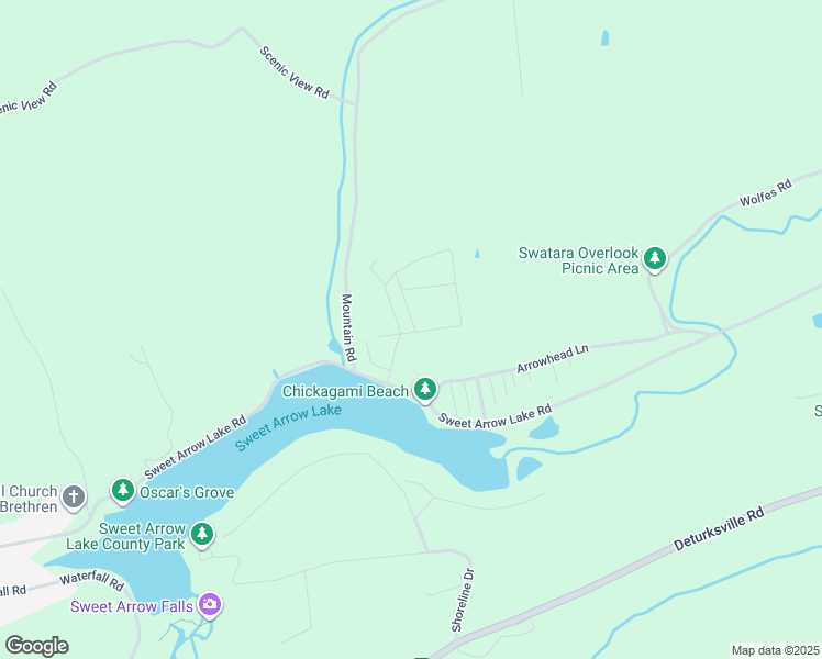 map of restaurants, bars, coffee shops, grocery stores, and more near 3 Beech Tree Drive in Pine Grove