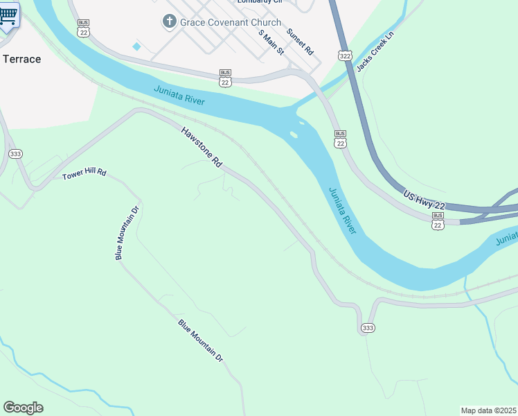 map of restaurants, bars, coffee shops, grocery stores, and more near 548 Hawstone Road in Lewistown