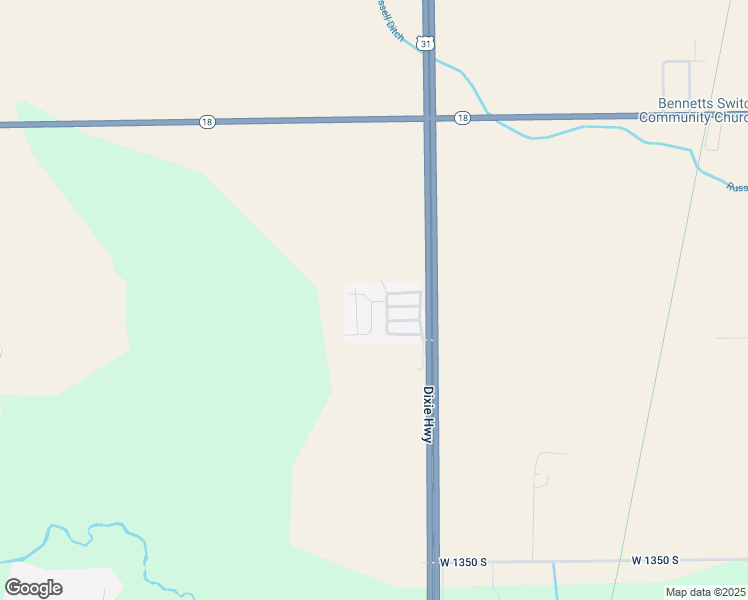 map of restaurants, bars, coffee shops, grocery stores, and more near 12948 U.S. 31 in Kokomo
