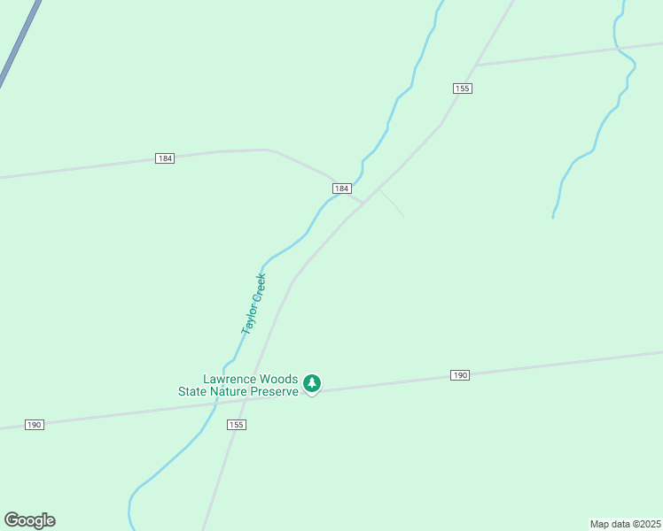map of restaurants, bars, coffee shops, grocery stores, and more near 16664 Co Road 155 in Kenton