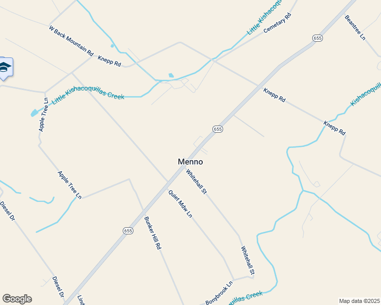 map of restaurants, bars, coffee shops, grocery stores, and more near 2469 Pennsylvania 655 in Belleville