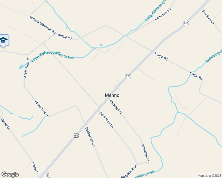 map of restaurants, bars, coffee shops, grocery stores, and more near 2469 Pennsylvania 655 in Belleville
