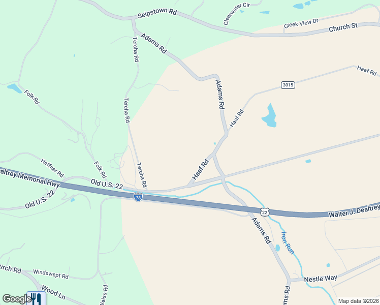 map of restaurants, bars, coffee shops, grocery stores, and more near 9367 Haaf Road in Fogelsville