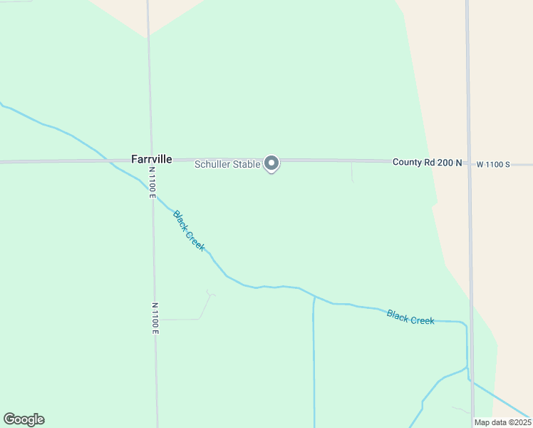 map of restaurants, bars, coffee shops, grocery stores, and more near 11370 East 200 North in Marion