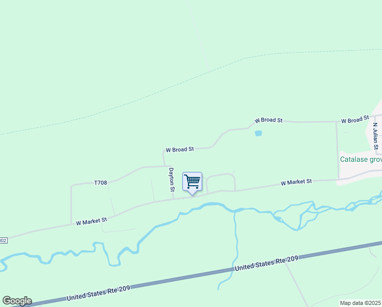 map of restaurants, bars, coffee shops, grocery stores, and more near 1262 West Broad Street in Williamstown