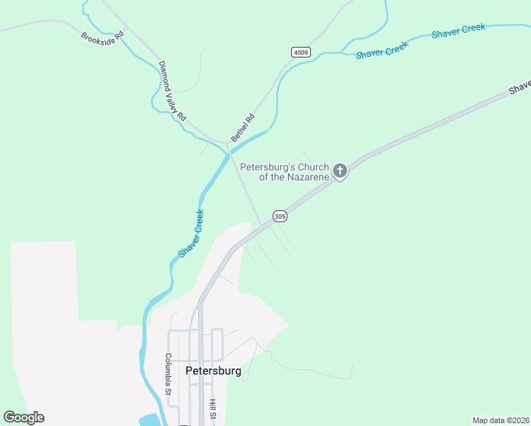 map of restaurants, bars, coffee shops, grocery stores, and more near 7706 Shavers Creek Rd in Petersburg