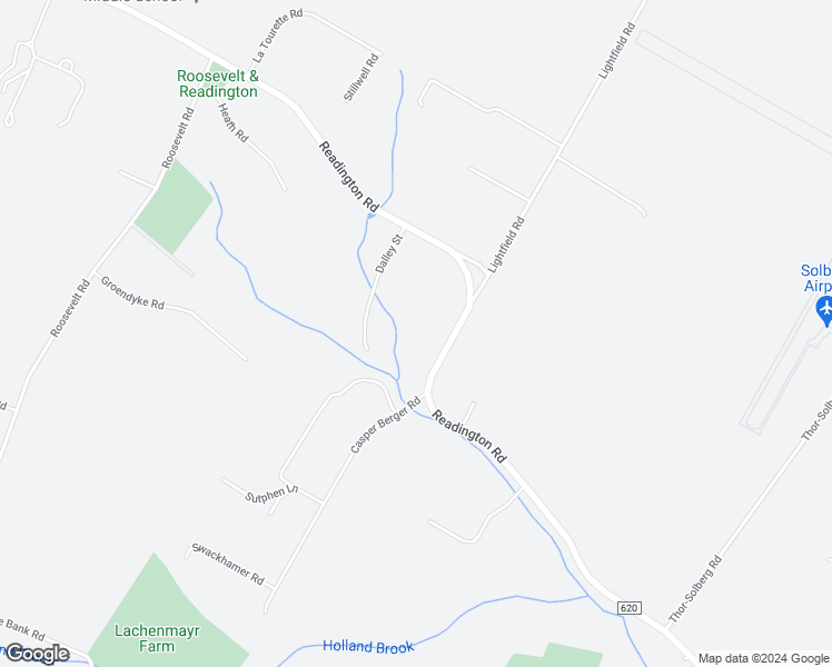 map of restaurants, bars, coffee shops, grocery stores, and more near 83 Readington Road in Readington Township