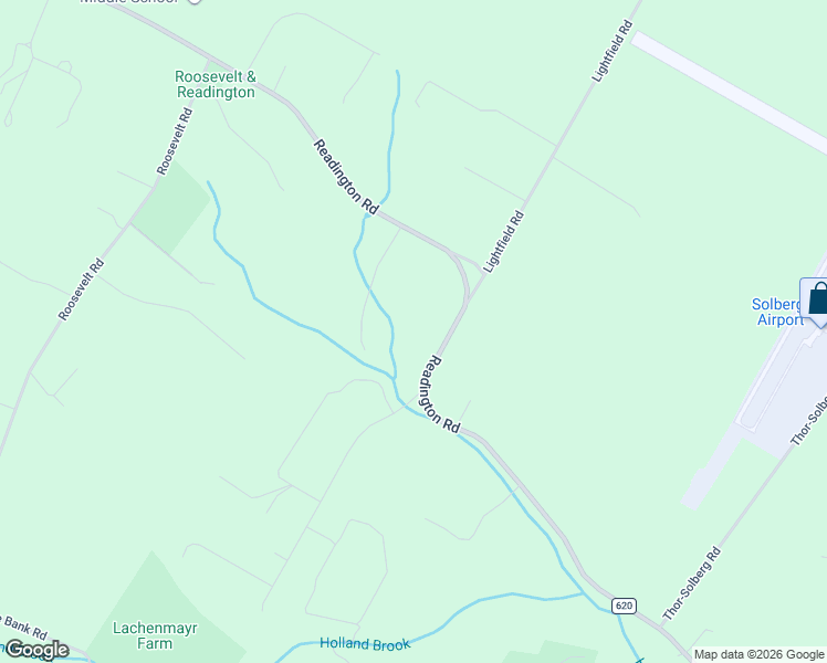 map of restaurants, bars, coffee shops, grocery stores, and more near 83 Readington Road in Readington Township